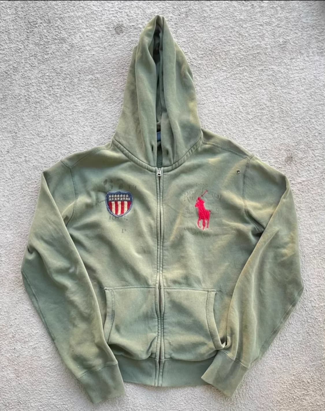 폴로 빅포니 후드집업 상품이미지1