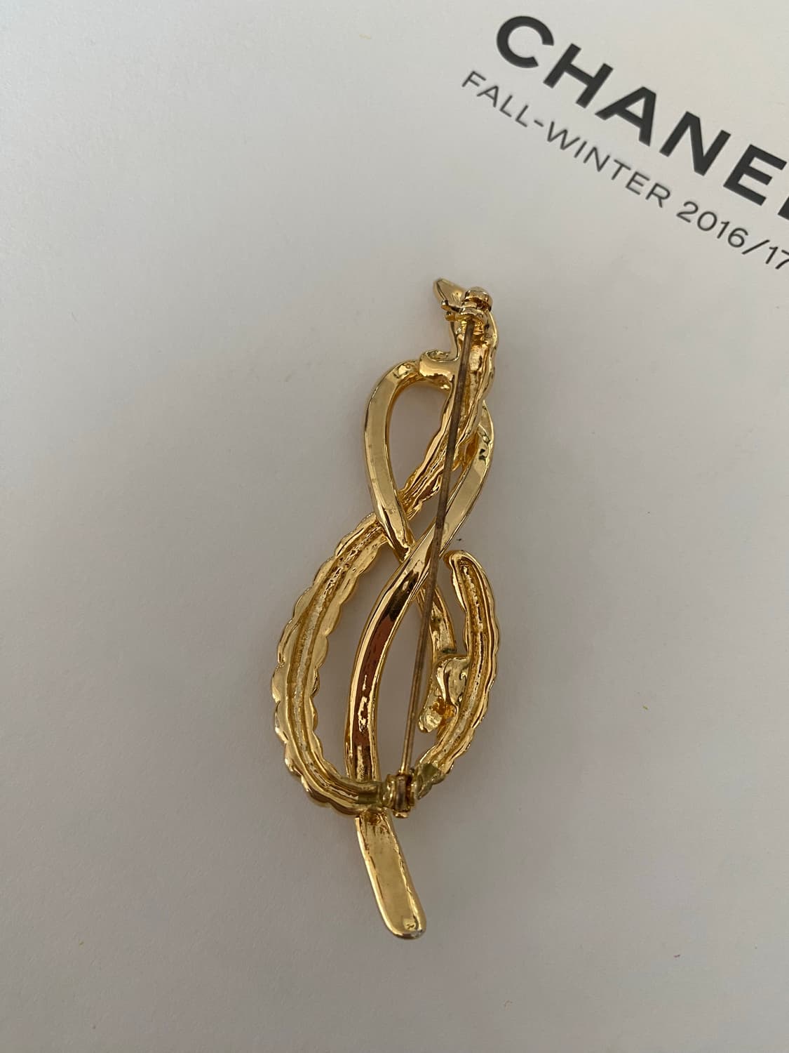 빈티지 트위스트 웨이브 브로치 상품이미지4