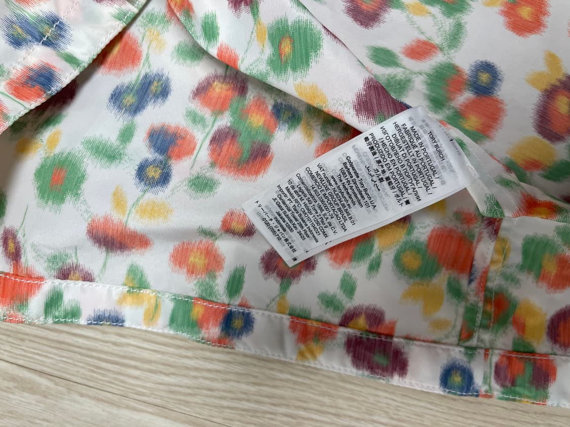 토리버치 런웨이 태피터 트렌치 코트 TORY BURCH 상품이미지9