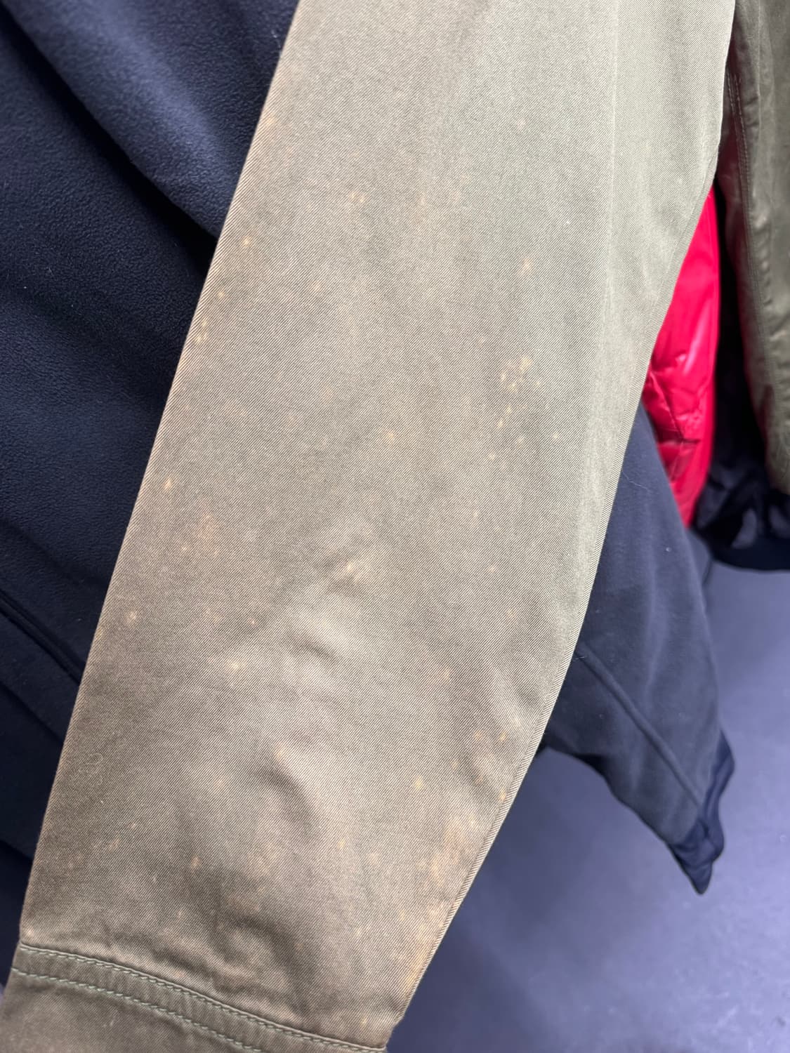 카라쿠리 타마시 오리엔탈 카키 셔츠 상품이미지8