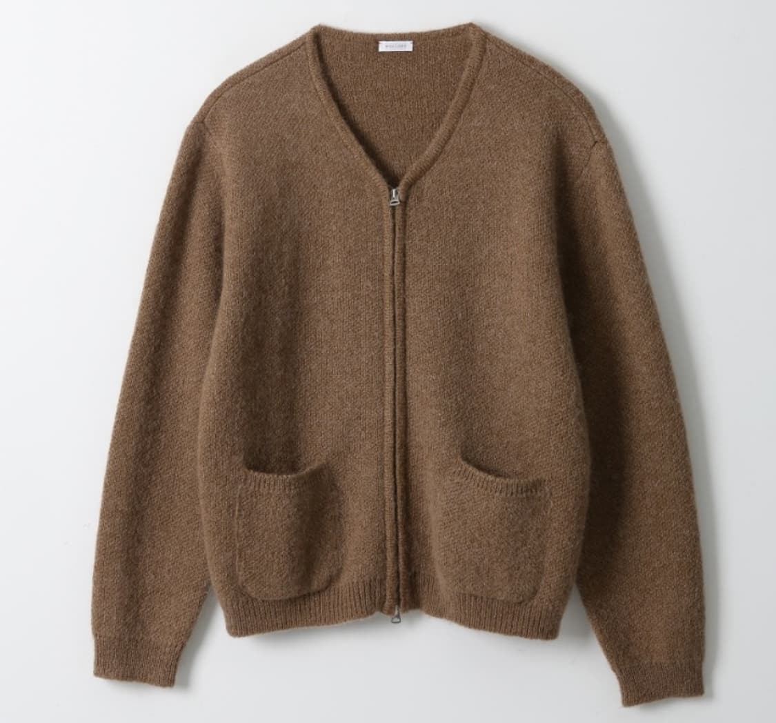 우드비 모헤어 가디건 (카멜) 상품이미지1