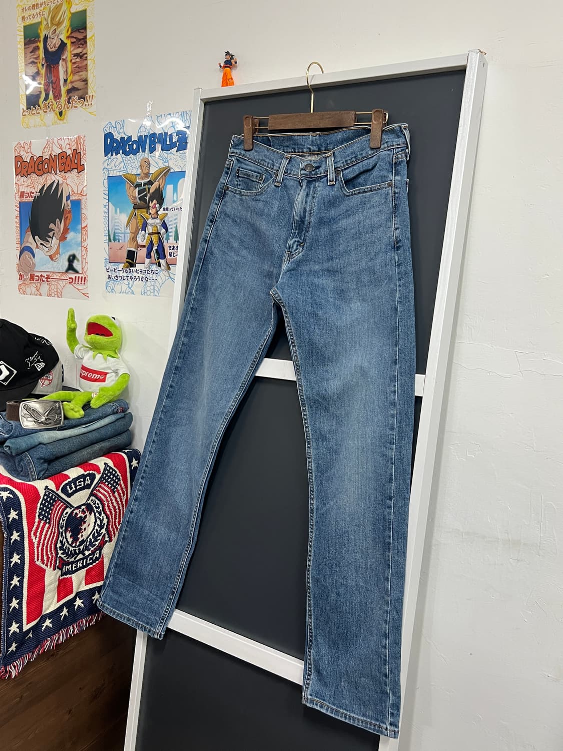 Levis 리바이스 505 레귤러 스트레이트 데님 팬츠 상품이미지8