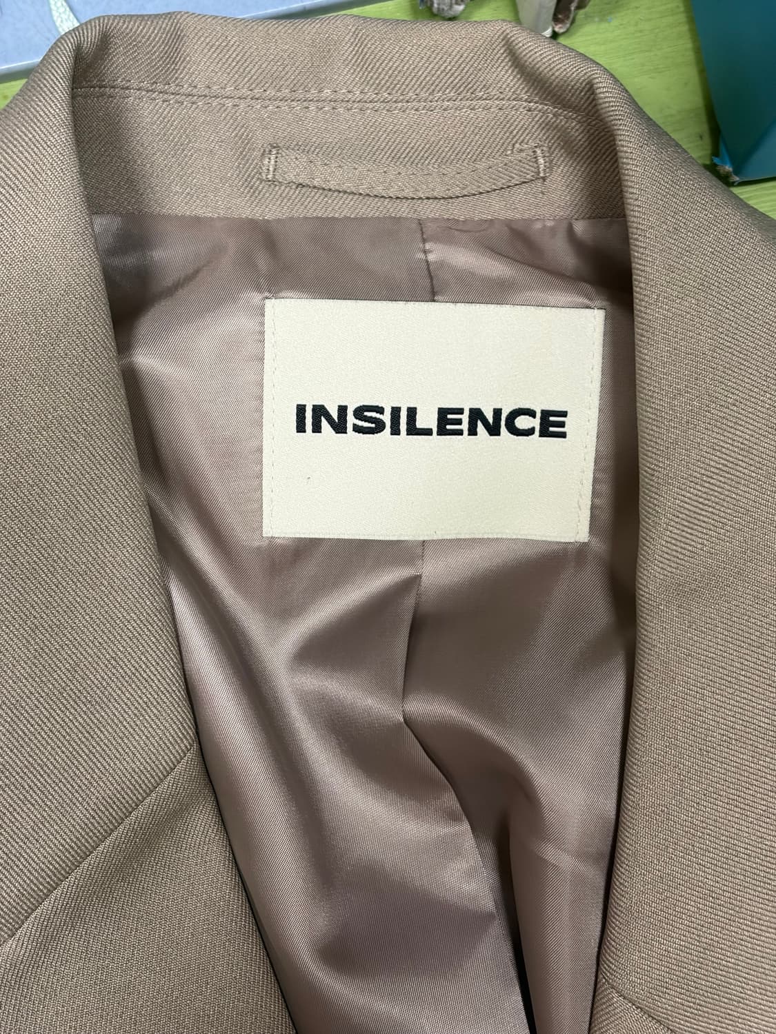 인사일런스 깡 콜라보 트렌치 코트 상품이미지3