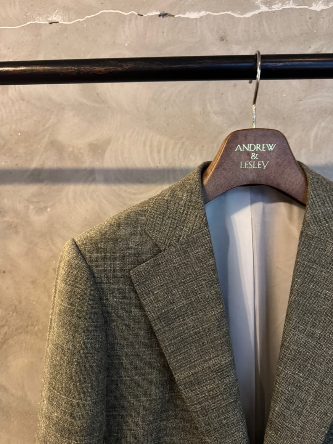 수트서플라이 울 실크 리넨 테일러드 자켓 슬림100 상품이미지2