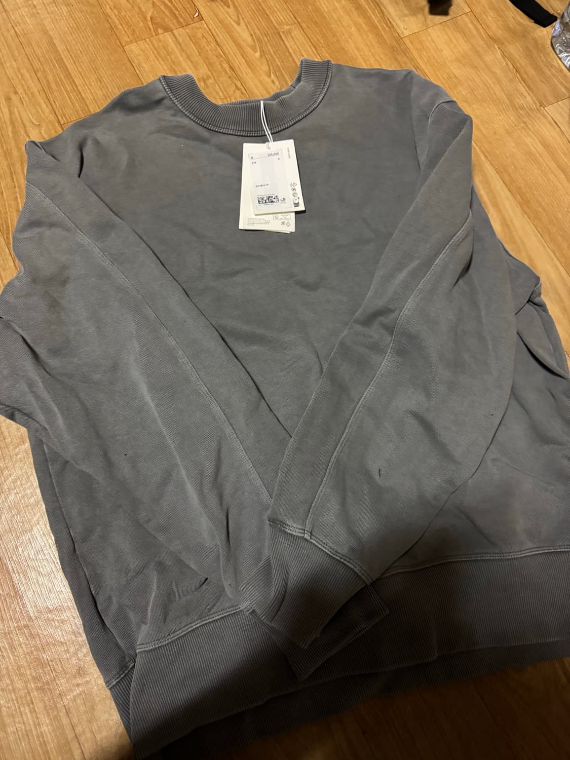 COS 릴렉스드 코튼 스웻셔츠 L판매 상품이미지4