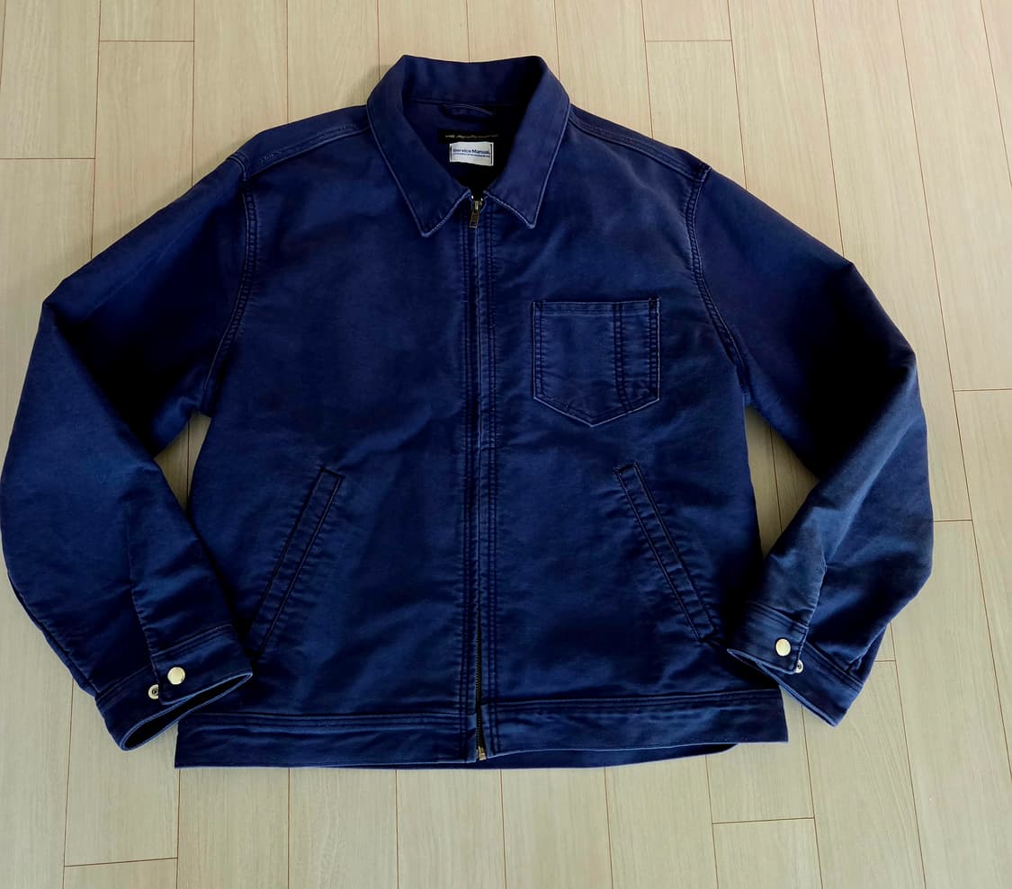 2, XL) wrath 뤠쓰 x 서비스메뉴얼 몰스킨 워크자켓 팝니다 상품이미지1