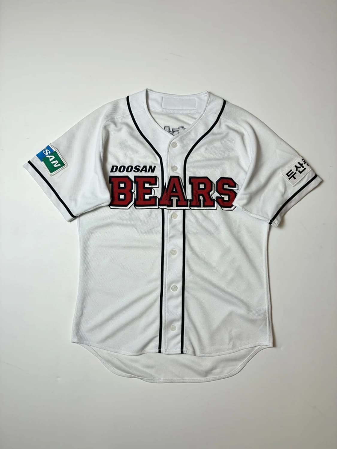 두산베어스 고급형 베이스볼 져지 김현수 반팔 PN8612 상품이미지3