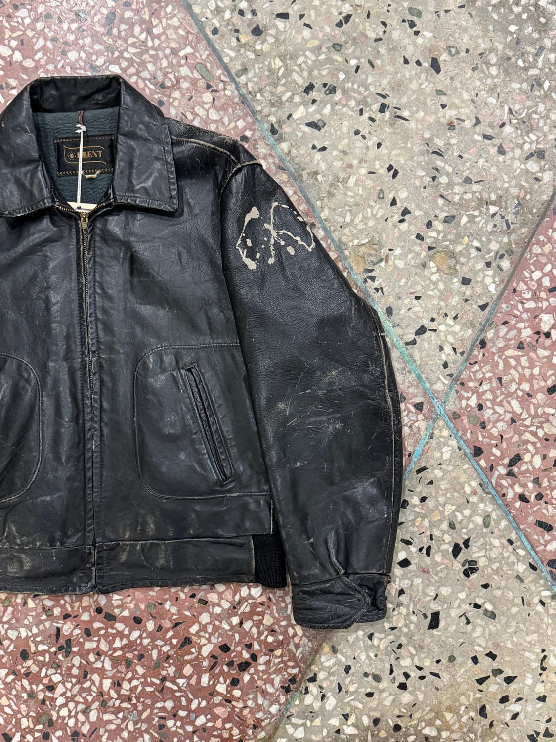 Brent 60s Leather Sports Jacket (42) 상품이미지3