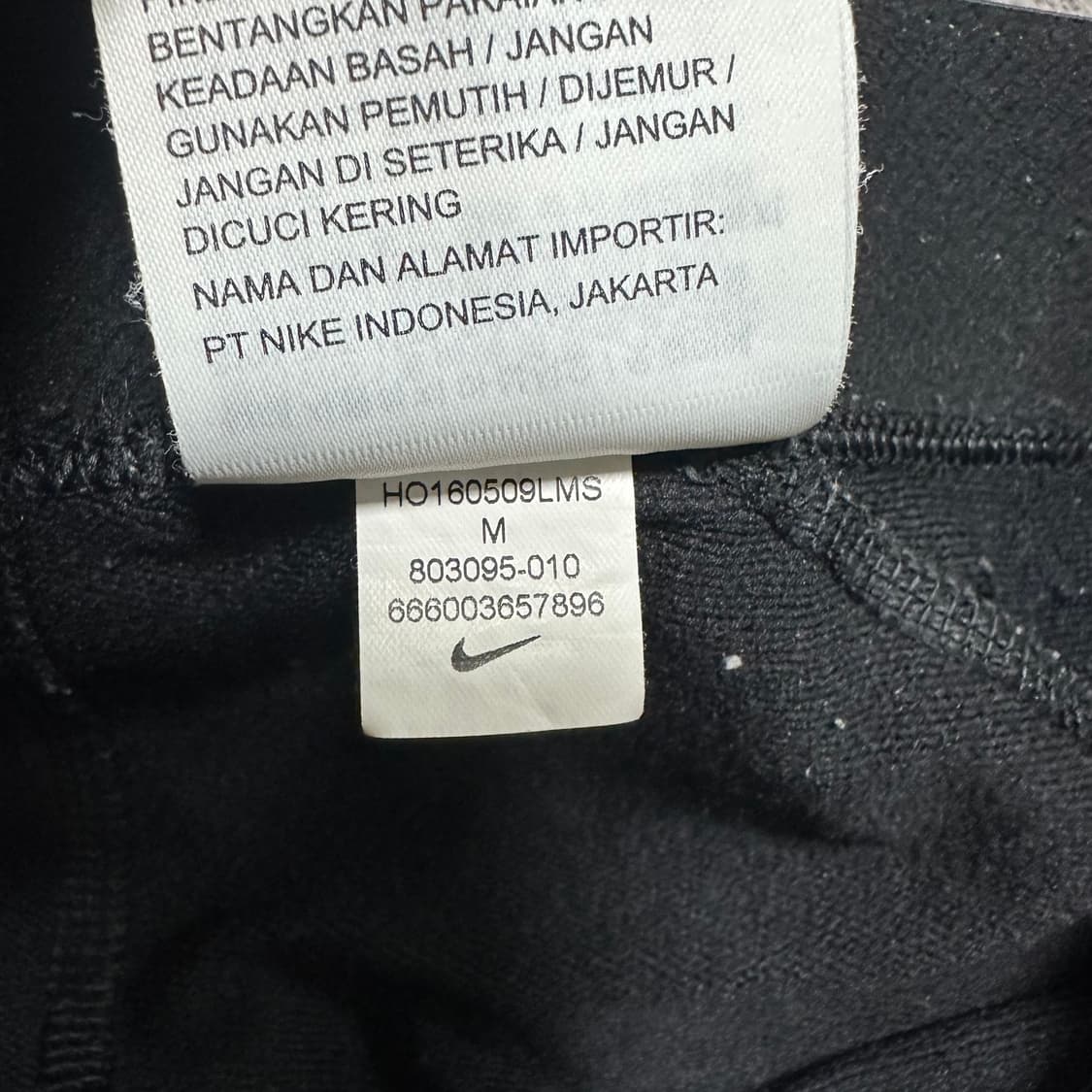 ✨ (바배) 나이키 블랙 러닝 트레이닝 레깅스 상품이미지4