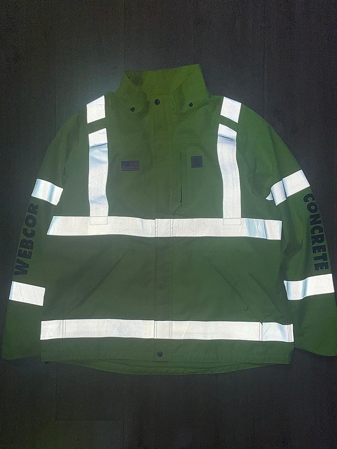 택포) 국내 유일 칼하트 USA Hi-vis 리플렉티브 파카 자켓 상품이미지2