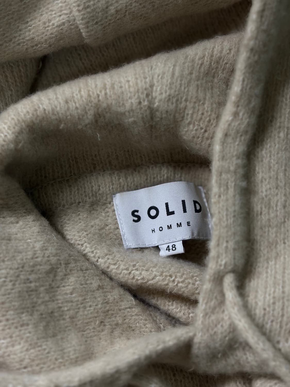 - [48] 솔리드옴므 브러시드 후드티 상품이미지3