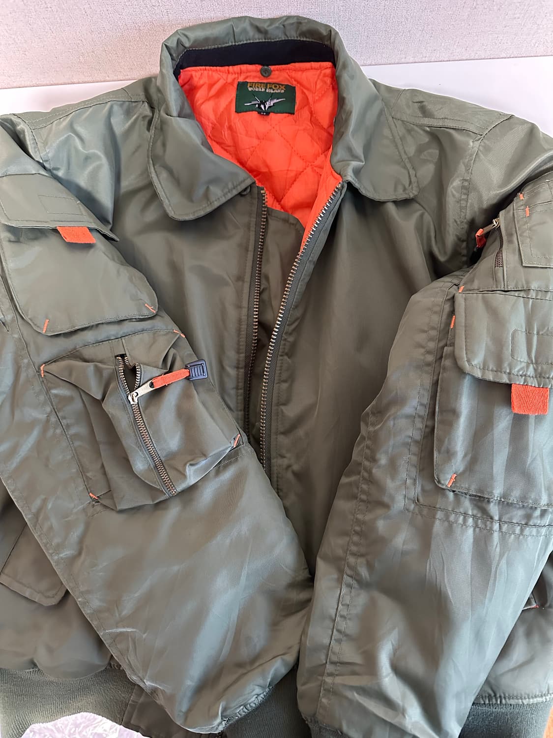 90s rare 파이어폭스 ma-1 상품이미지3