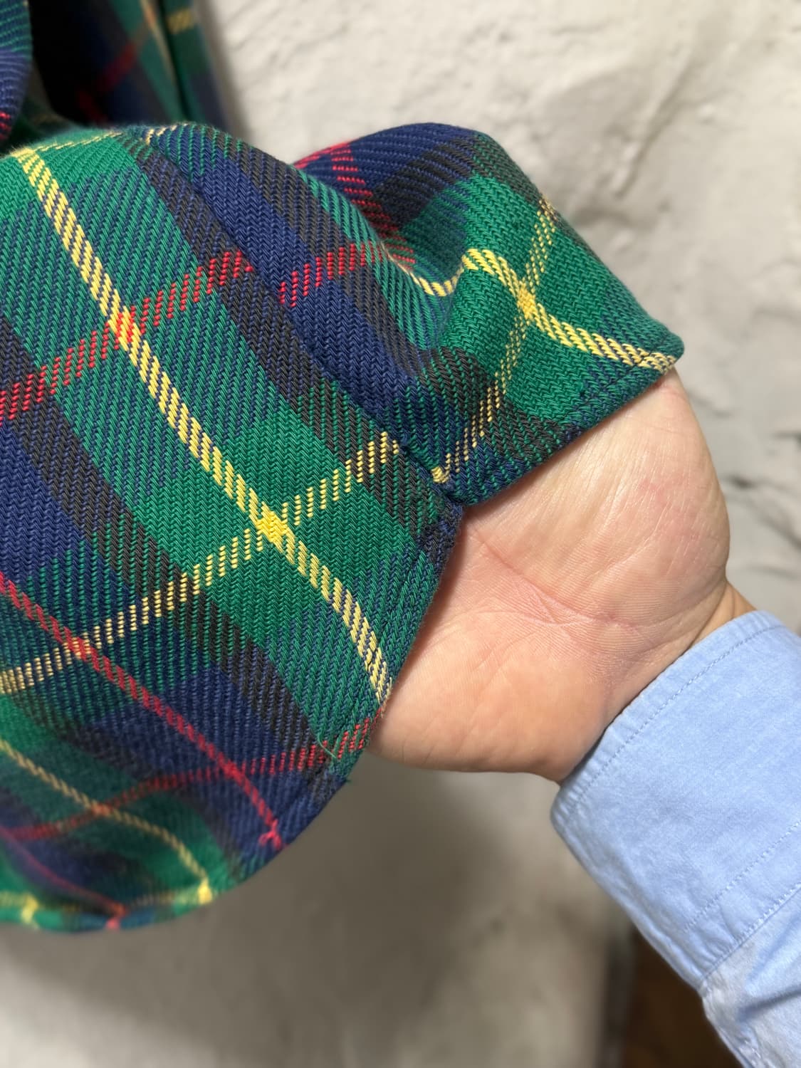 BIG YANK 빅얀크 70년대 더블 포켓 플란넬 타탄체크 셔츠 상품이미지8