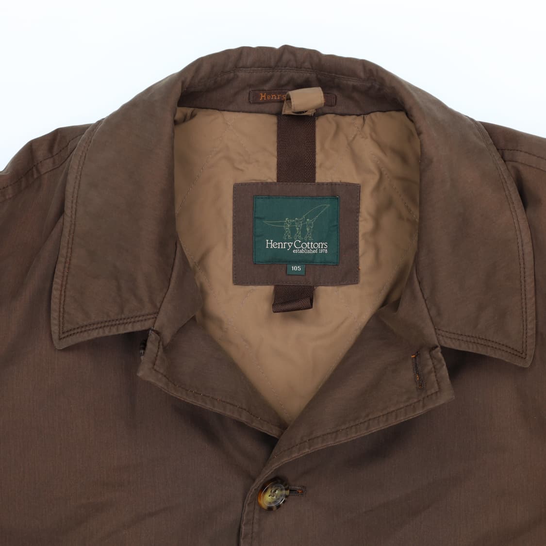 105 헨리코튼 가먼트다잉 파일럿 코트 N7237 상품이미지4