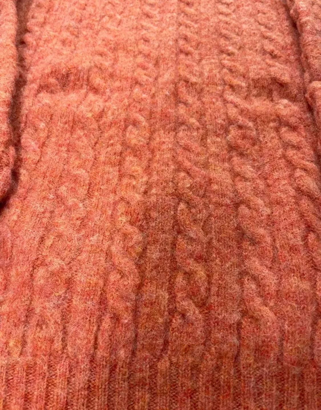 [44사이즈] 제이미슨스 오렌지 케이블니트 상품이미지5