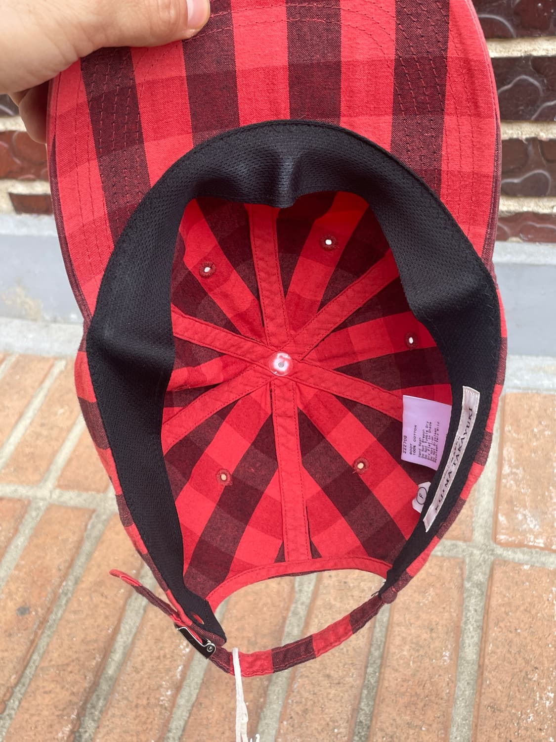 키지마 타카유키(Kijima Takayuki) 6패널 캡 상품이미지6