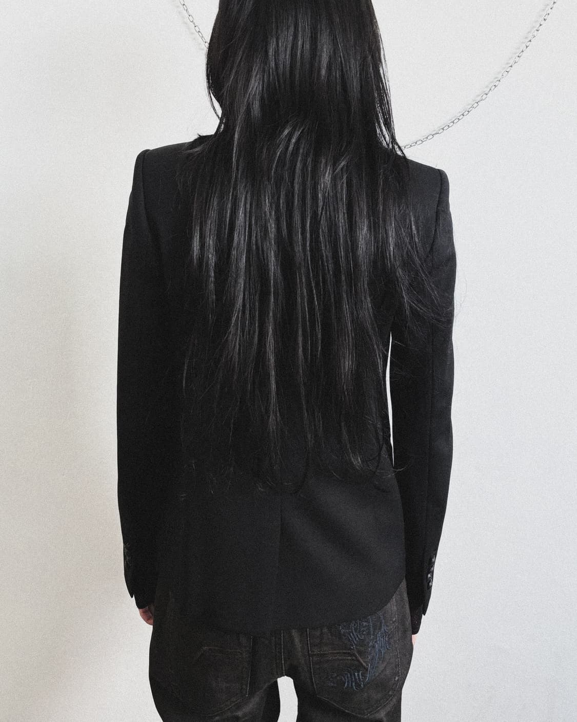 더 쿠플스 메탈 라펠 나이프핏 블레이져 상품이미지6