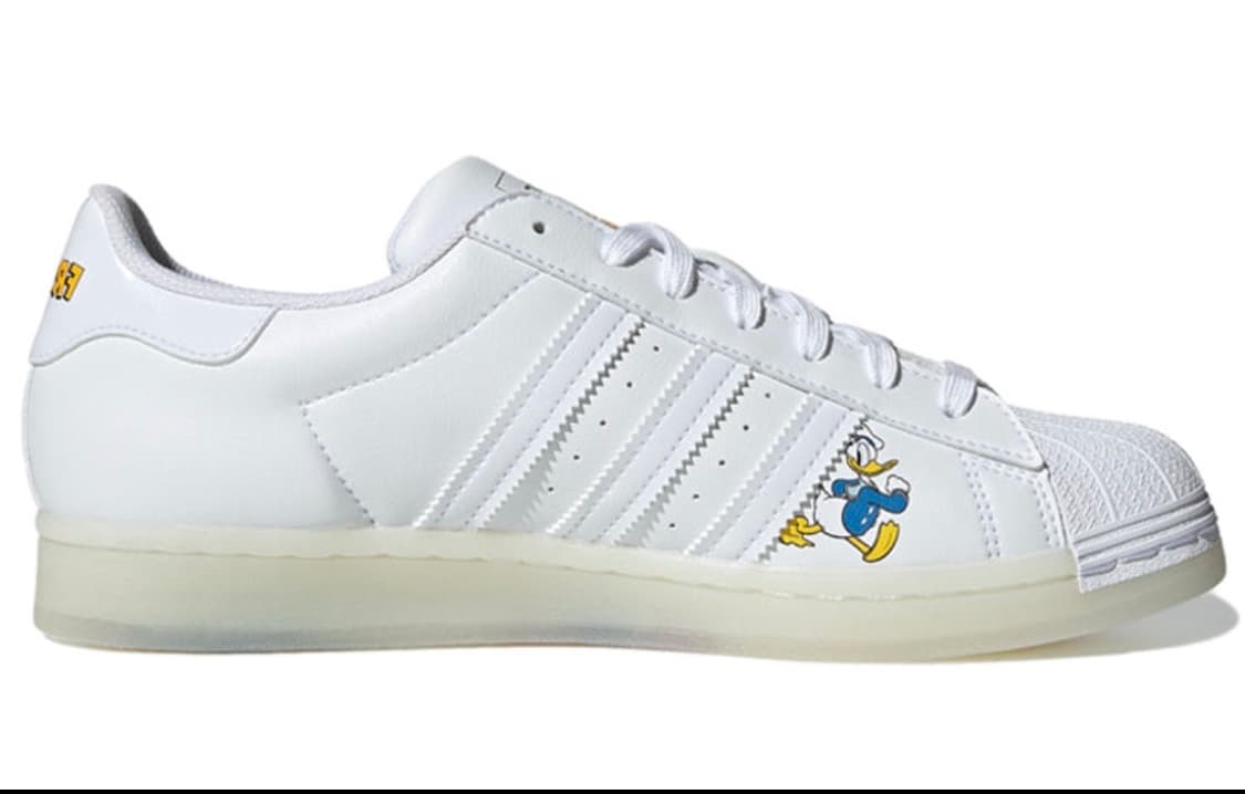 미키마우스 아디다스 슈퍼스타 콜라보 화이트 코어 블랙 상품이미지1