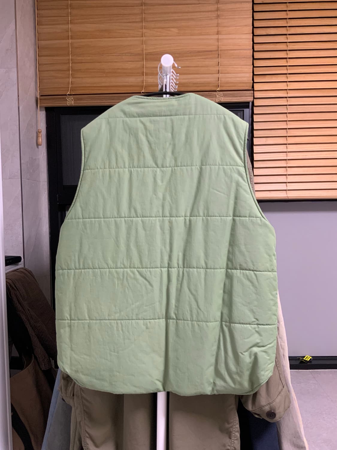 카키스 리버시블캠프베스트 모스 (라지) 상품이미지2