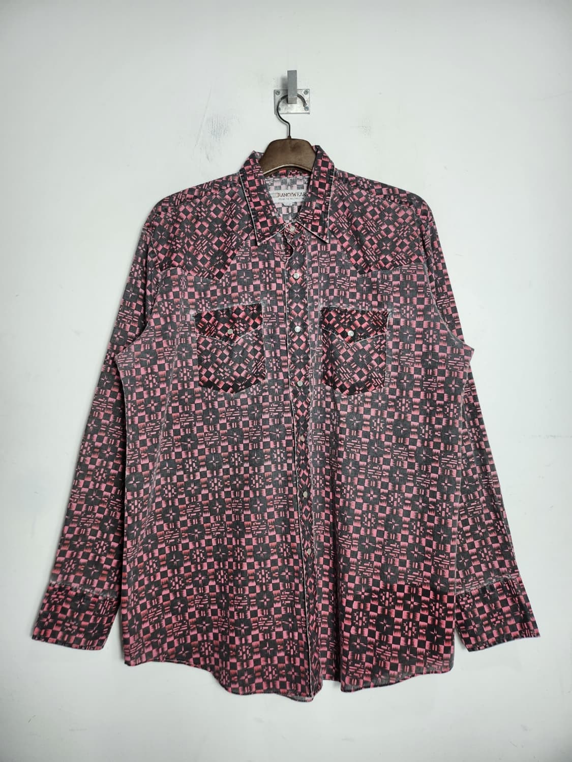 코랄 웨스트 랜치웨어 빈티지 웨스턴 셔츠 상품이미지1