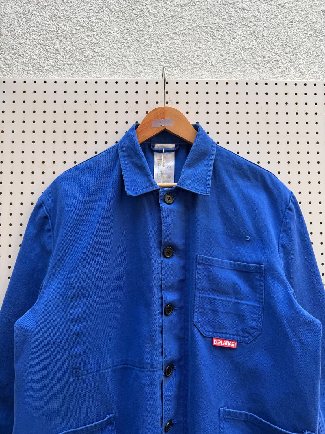 OLD VINTAGE PLANAM WASHED BLUE 프렌치워크자켓 상품이미지3