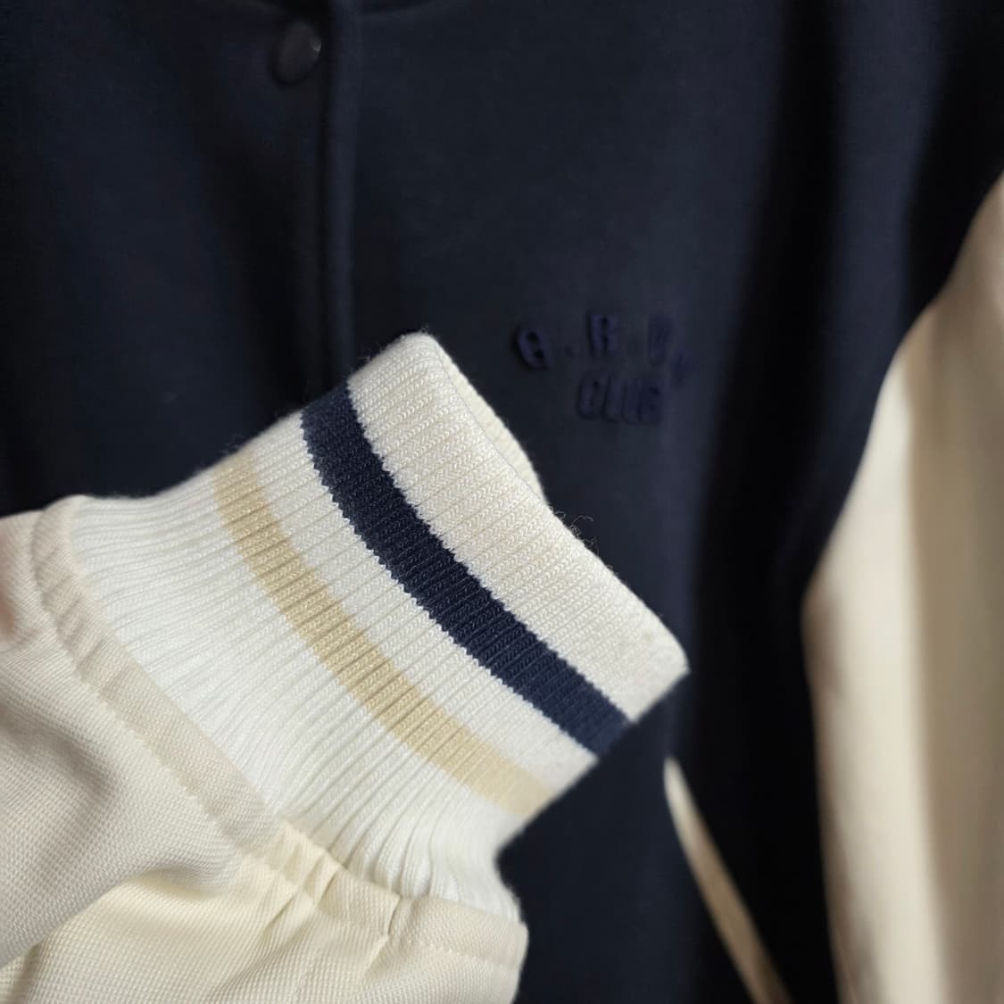 grove 그로브 야구점퍼자켓 네이비 프리사이즈 상품이미지7