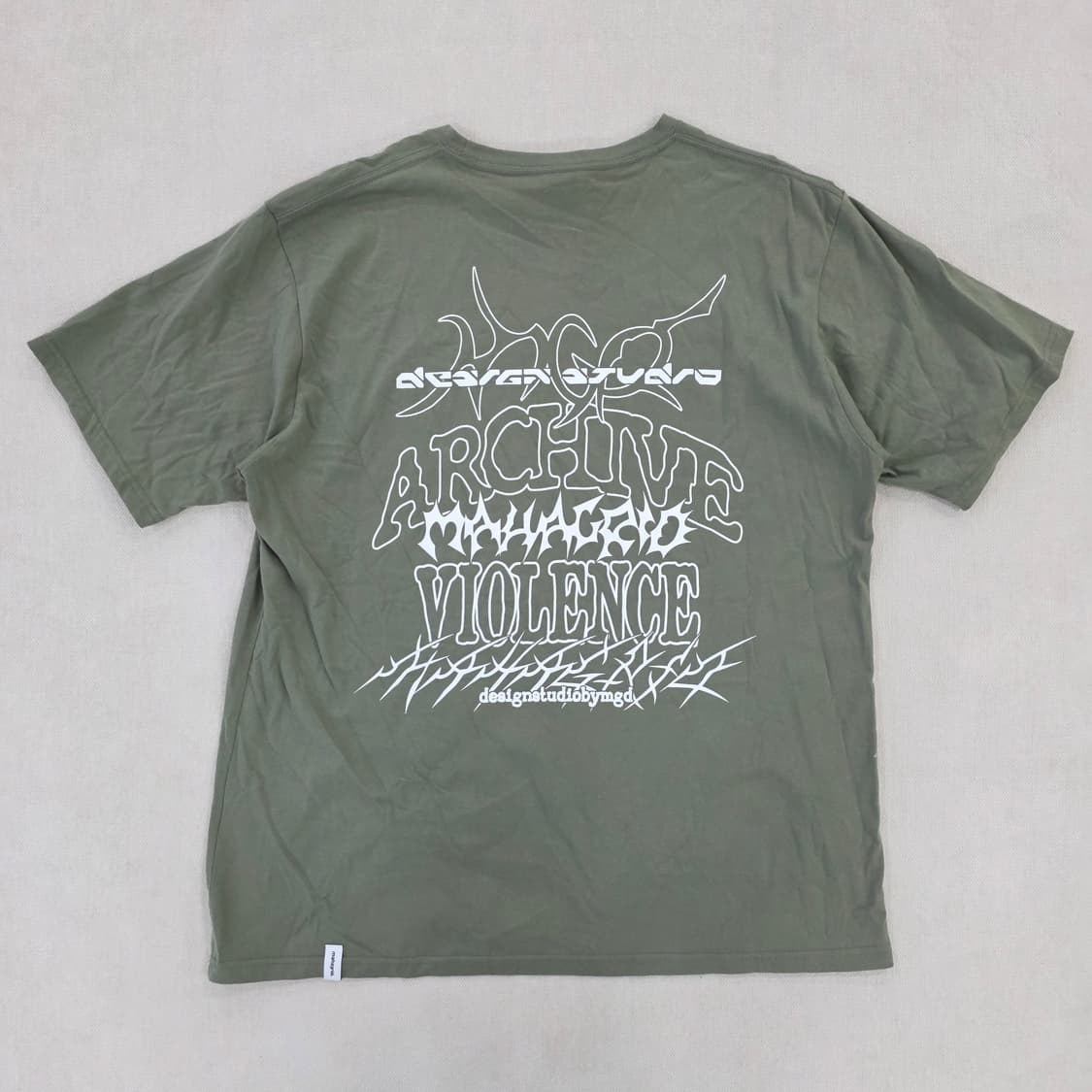 [XL] 마하그리드 멀티 로고 반팔티 0223J 상품이미지4