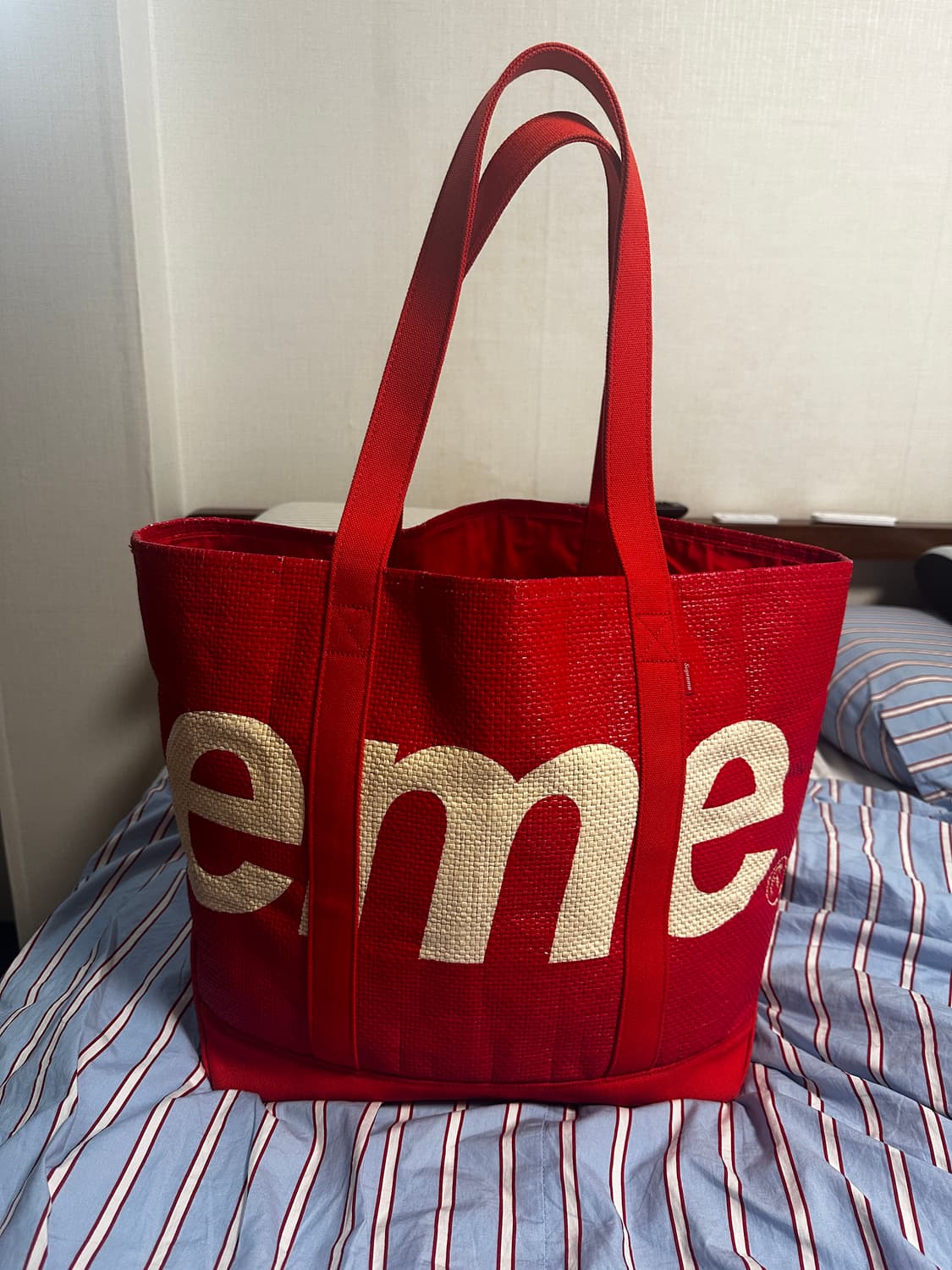 슈프림 라피아 토드백 상품이미지2