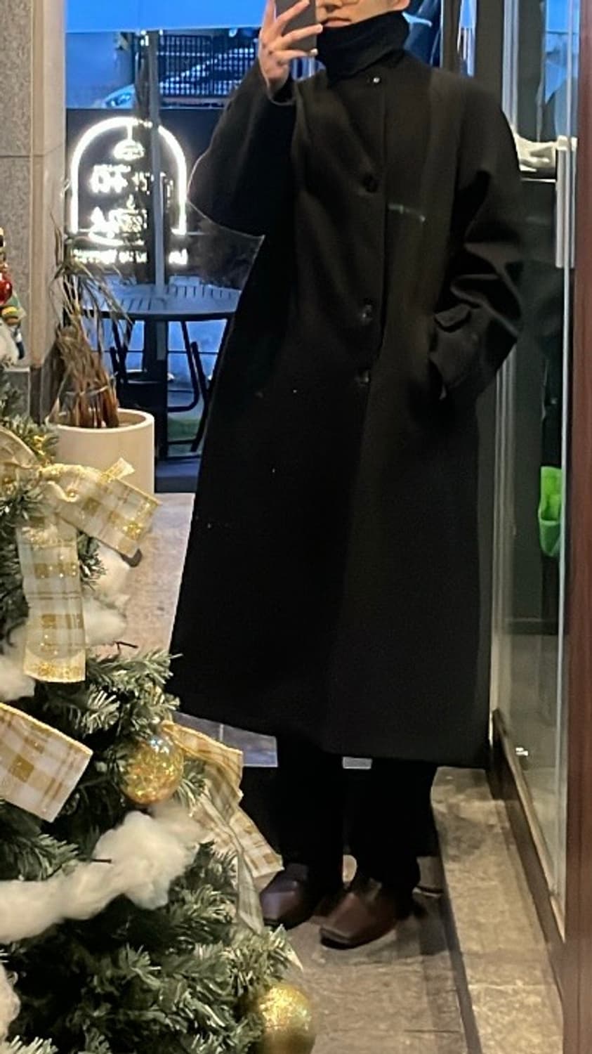 르마드 하프 더블 롱코트 2사이즈 상품이미지1