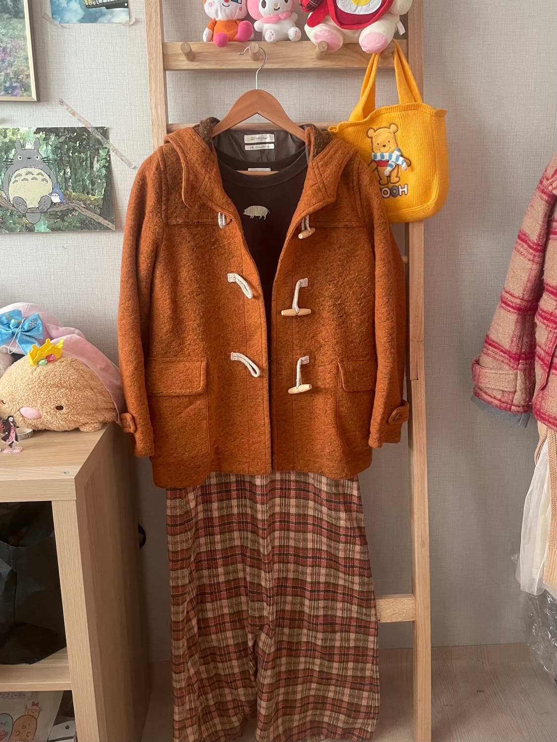 모리걸 빈티지 오렌지 떡코 원피스 set🧡🤎 상품이미지1