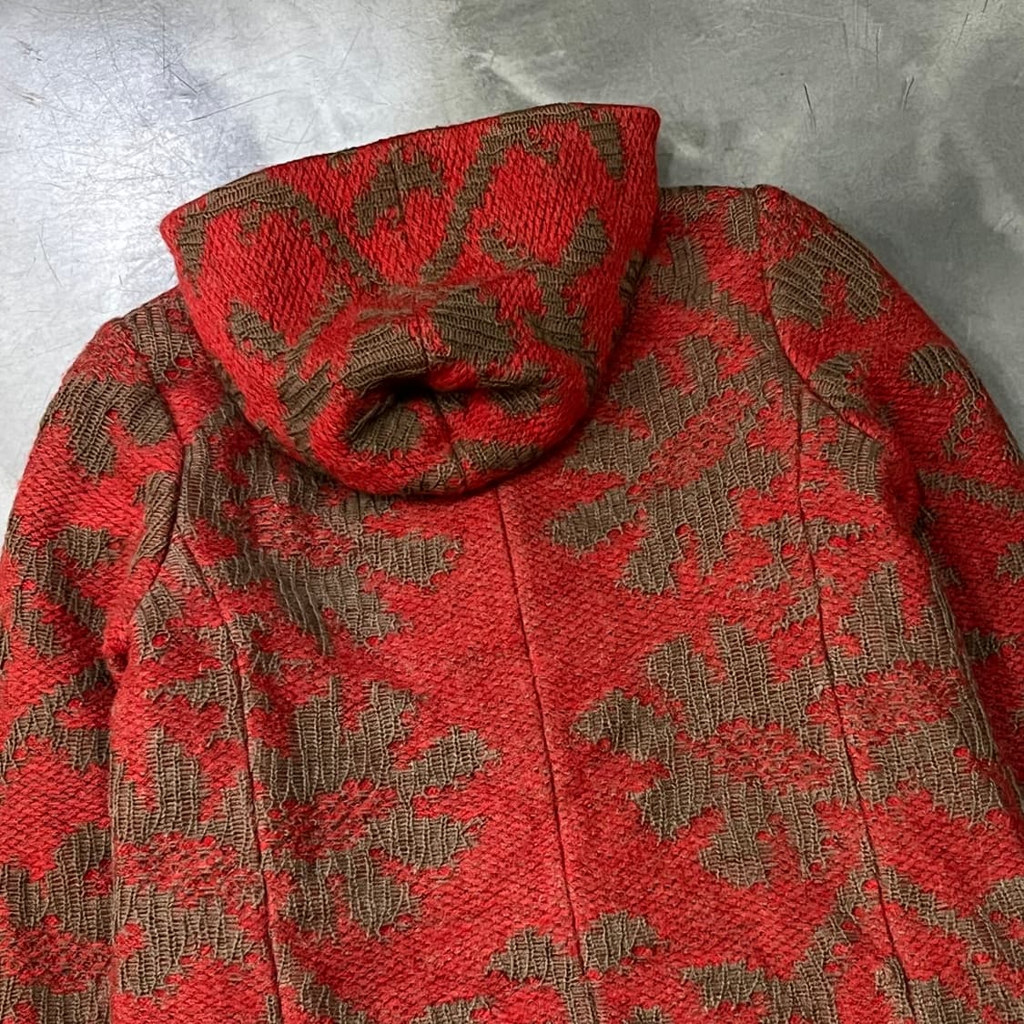  미쏘니 리버시블 패턴 후드 자켓 y14518 상품이미지5