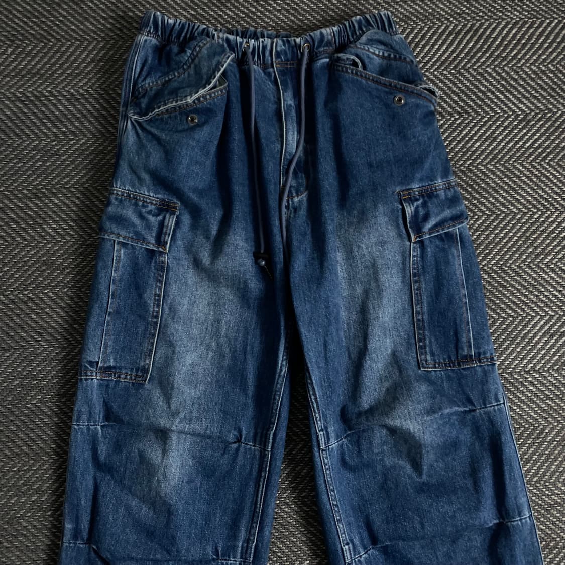 아웃스탠딩 멀티포켓 카고 데님 퍼티그 팬트y 3401 상품이미지4