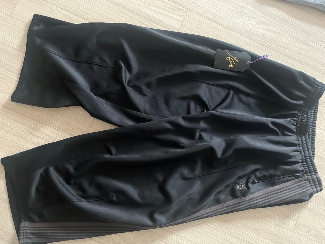 니들스 팩토리 hd 트랙팬츠 m 블랙 브라운 새상품 상품이미지3