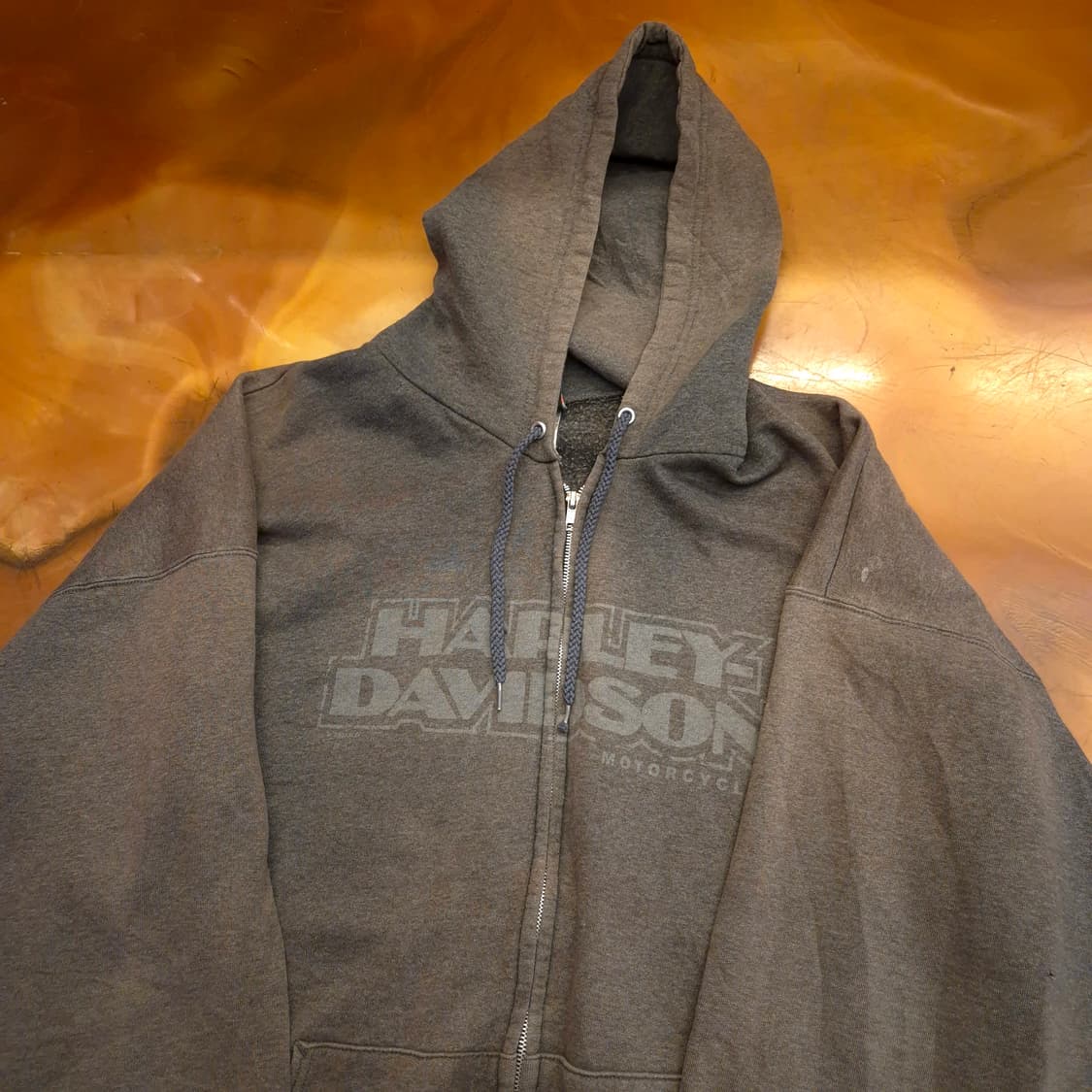 할리데이비슨 로고 후드집업 XL 상품이미지2