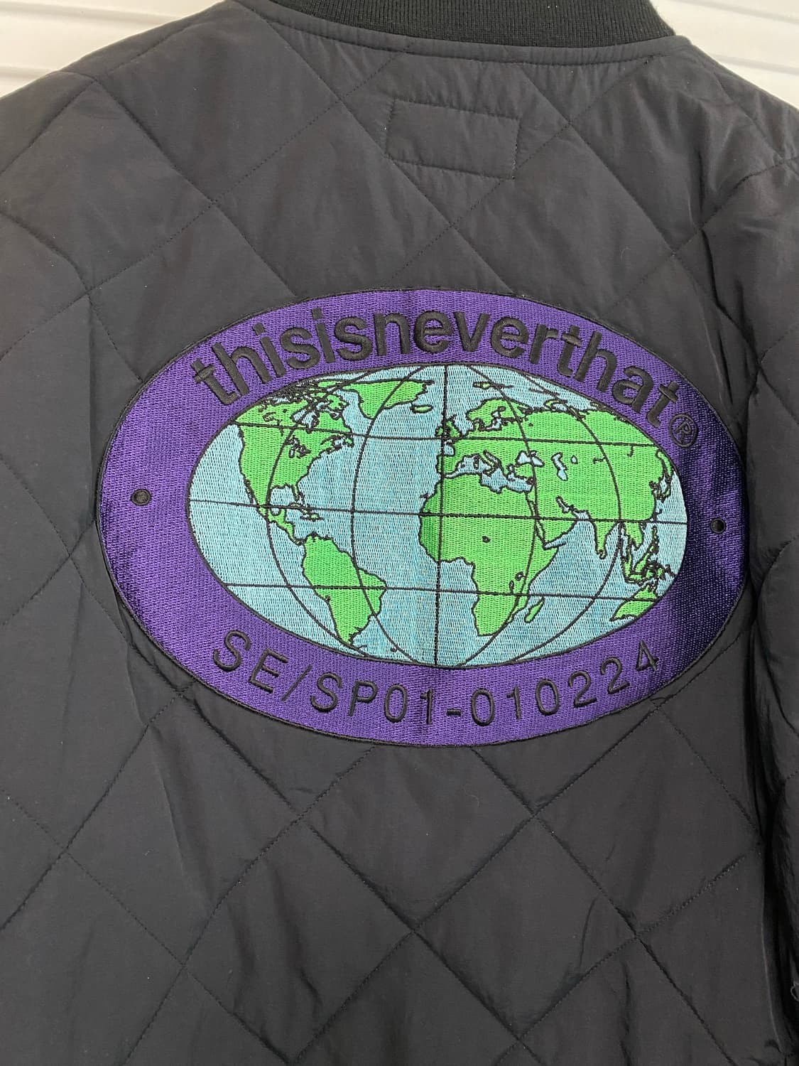 디스이즈네버댓 퀼팅 자켓 블랙 M 상품이미지7