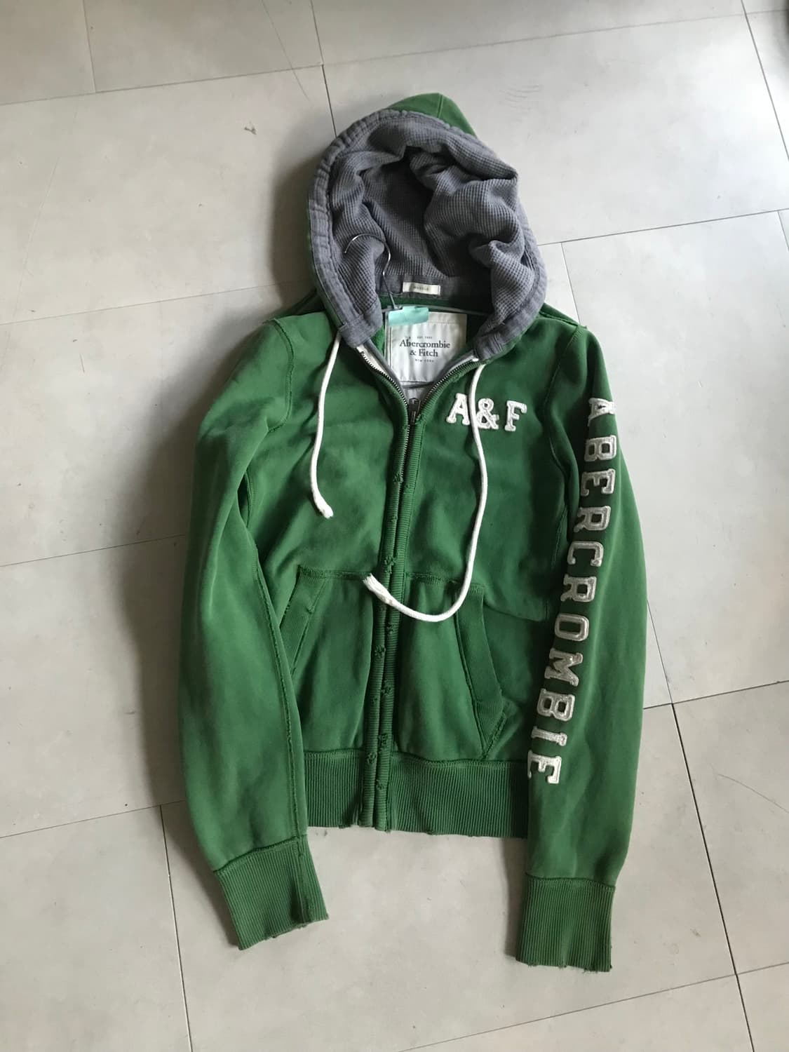 아베크롬비 딥그린 후드집업 상품이미지6