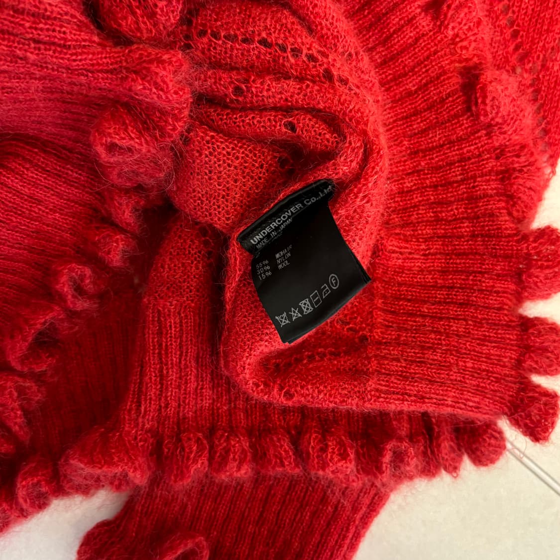 언더커버 준 타카하야시 프릴 니트 상품이미지4