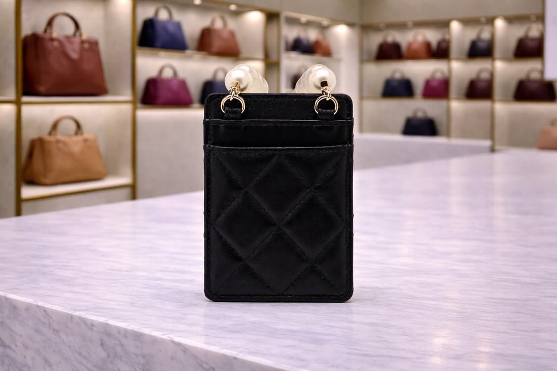 [S급] 샤넬 진주 목걸이 카드 홀더 판매합니다!!! 상품이미지2