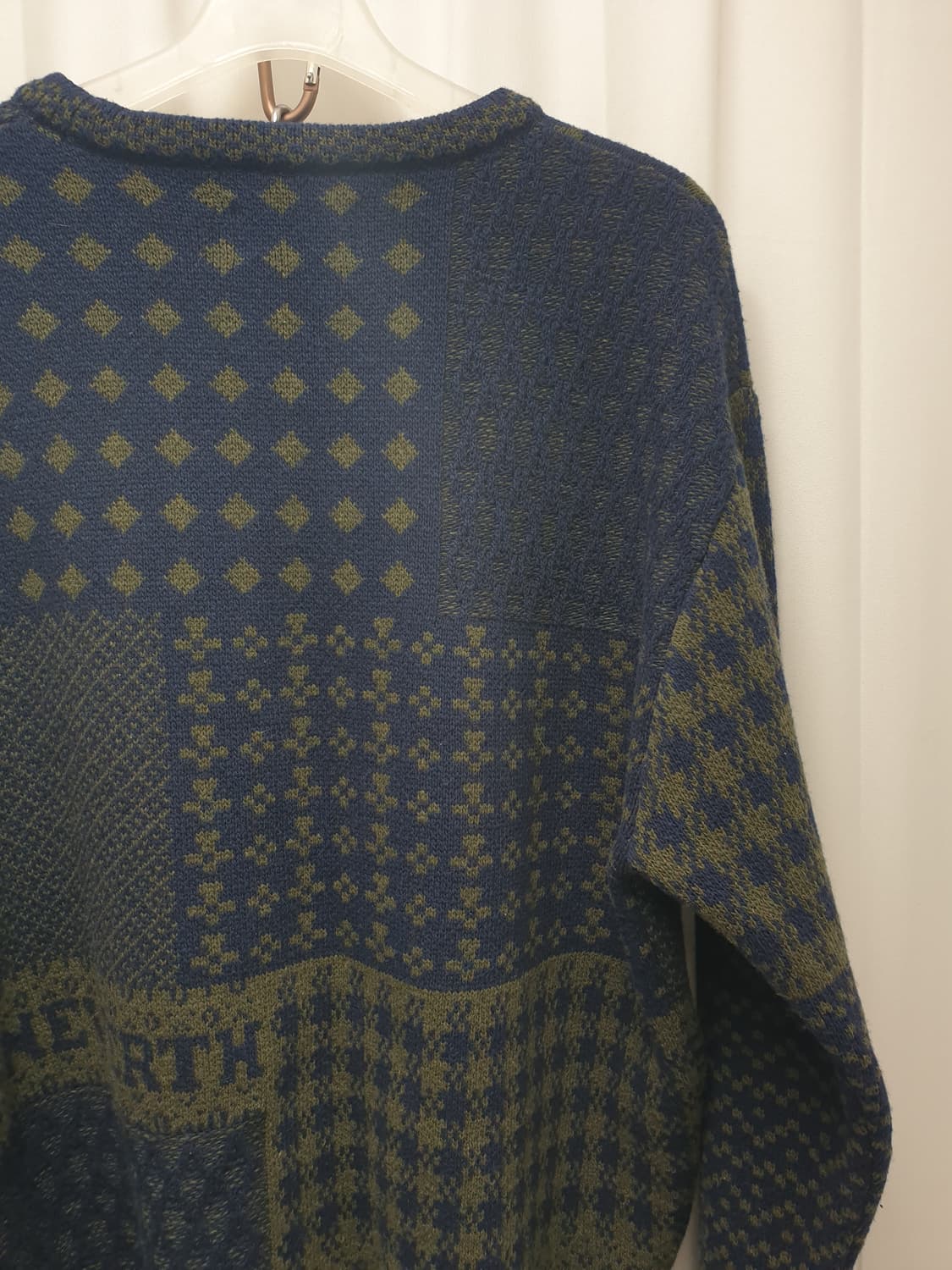 디스이즈네버댓 패턴 니트 M 상품이미지4