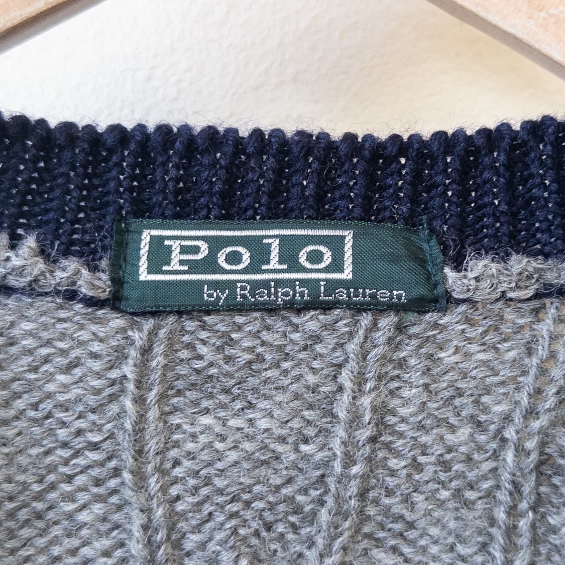 폴로랄프로렌 원 패치 케이블 가디건 상품이미지6