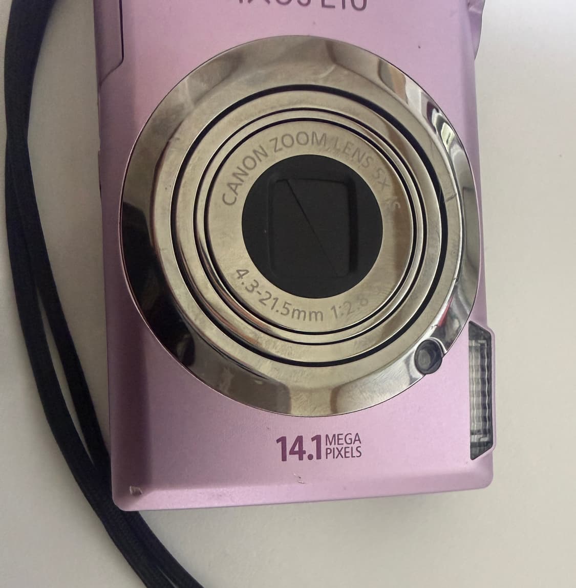 캐논 익서스 210 핑크 (기스있음,배터리 단자쪽 고무패킹없음) 상품이미지3