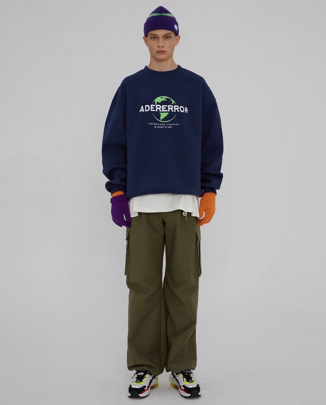 [A2] 아더에러 VERSAL 스웨트셔츠 맨투맨 블랙 상품이미지2