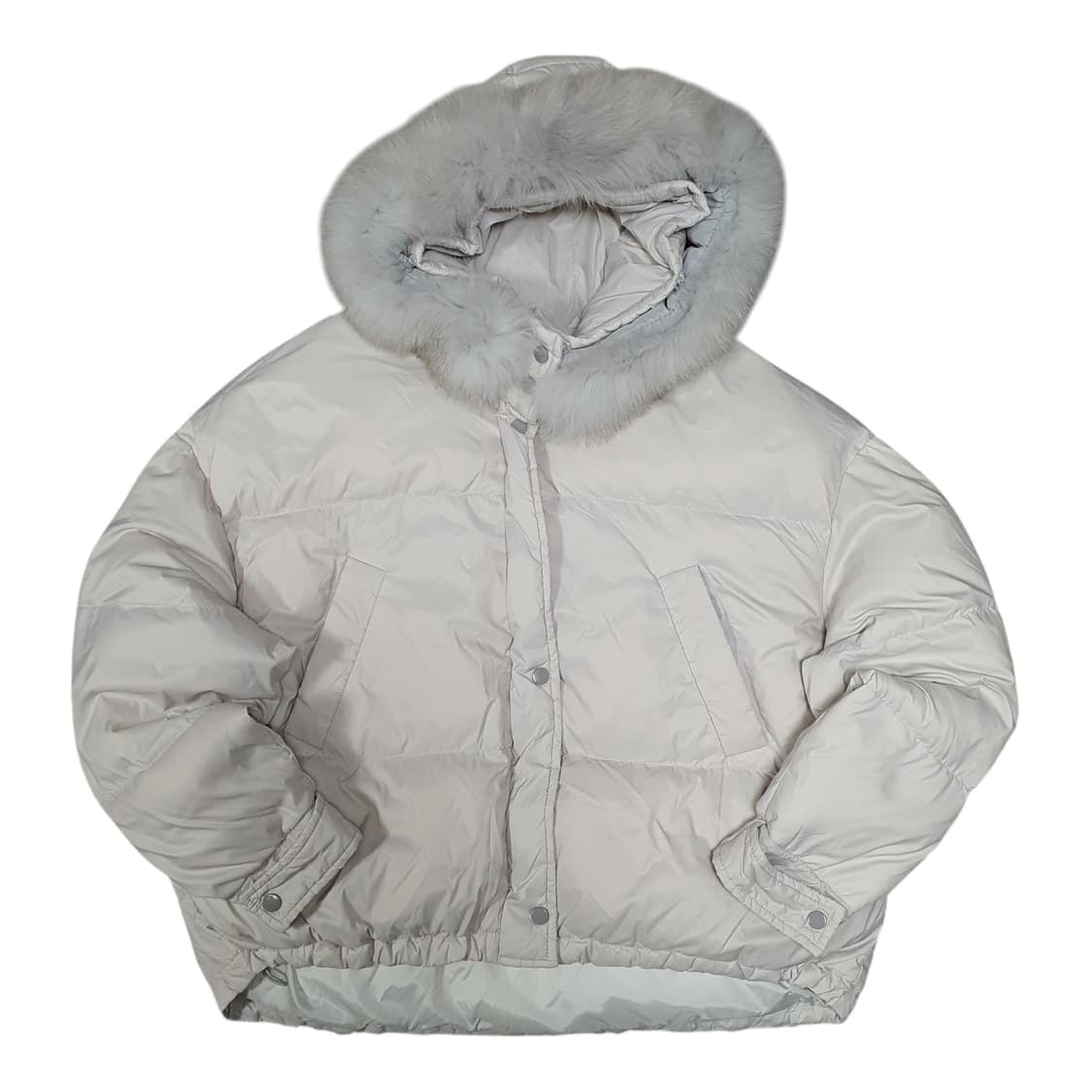 ✨ (바배) 폭스퍼 크롭 숏패딩 상품이미지1