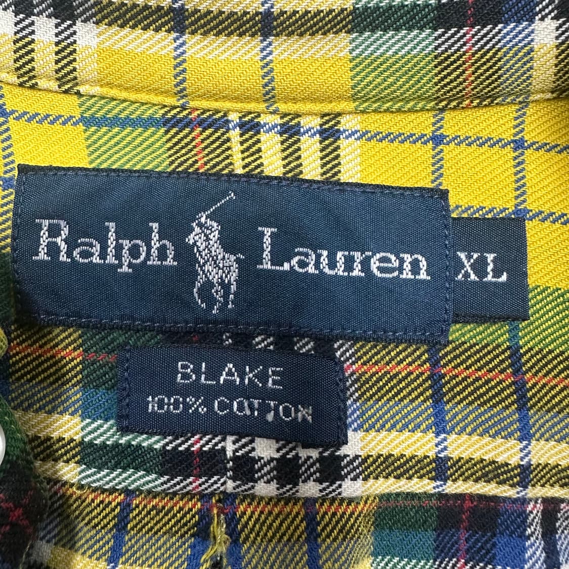 ✨ (바배) 폴로 랄프로렌 체크 남방 셔츠 상품이미지3
