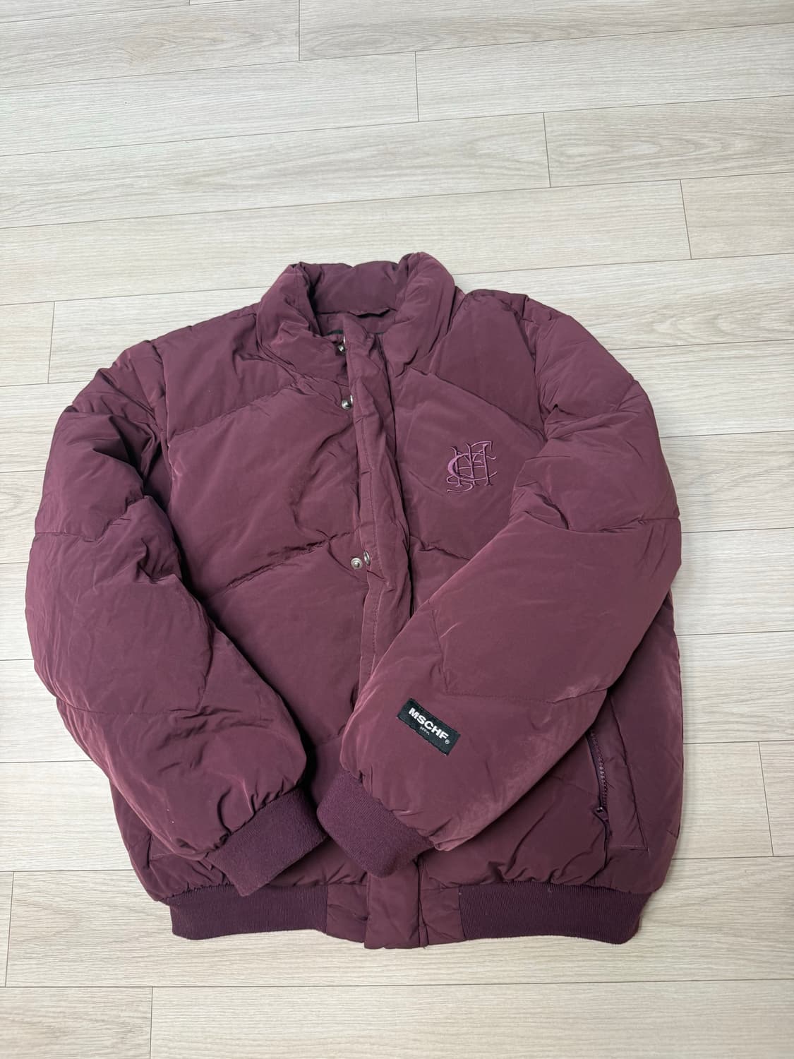 Mschf 미스치프 크롭 봄버 패딩 Medium 상품이미지2