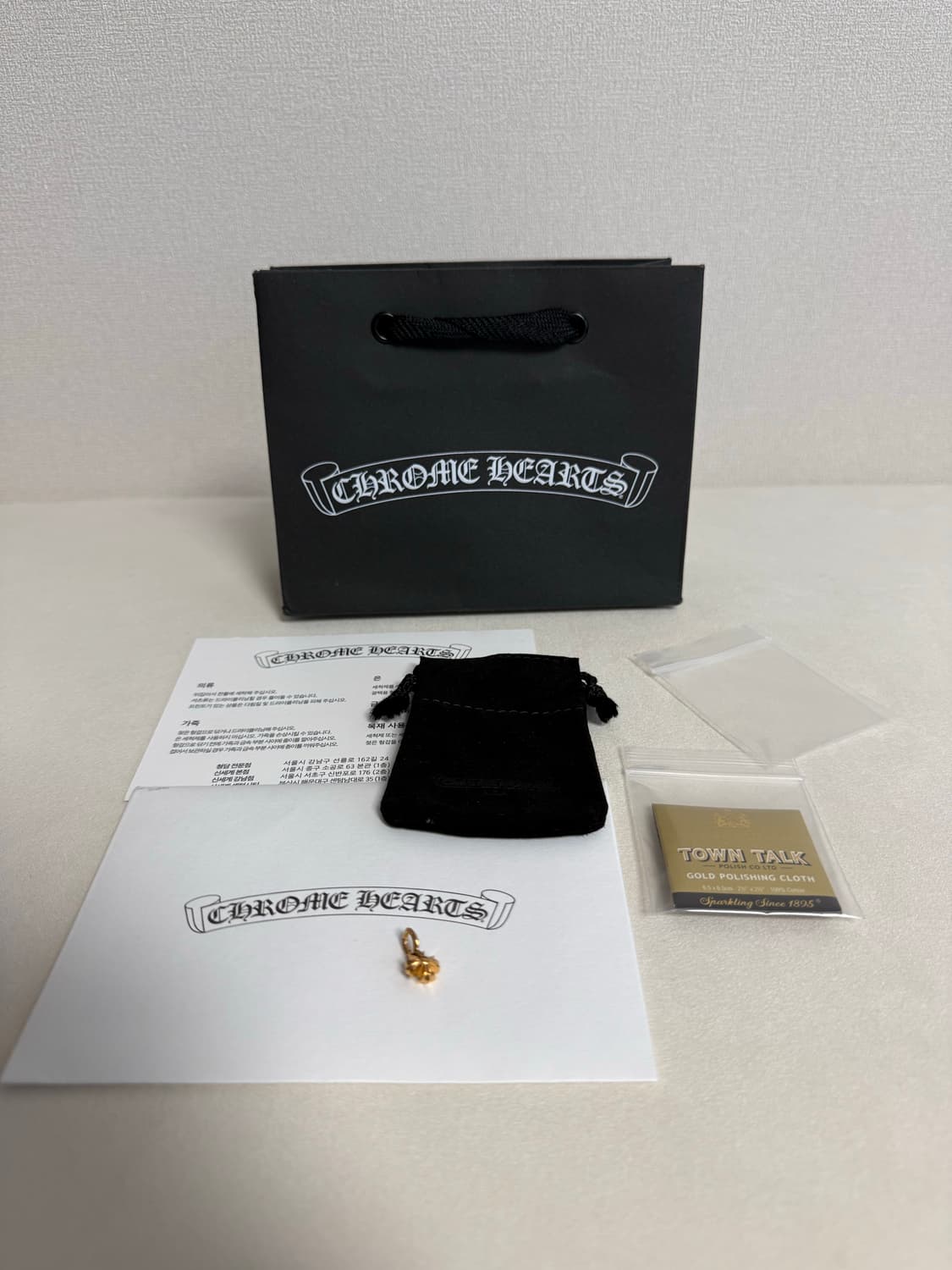 크롬하츠 22k 플러스 스택 펜던트 참 상품이미지1