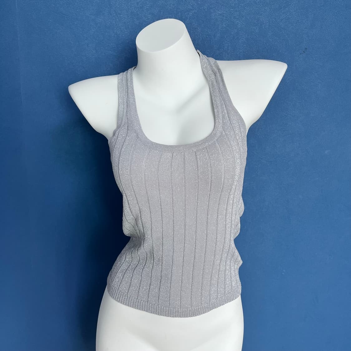 Cider 반짝이 홀터넥 나시 상품이미지1