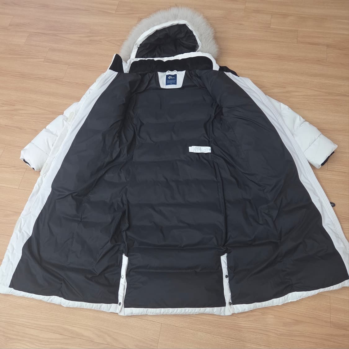 네파 화이트 롱패딩 여성 패딩 100 상품이미지7