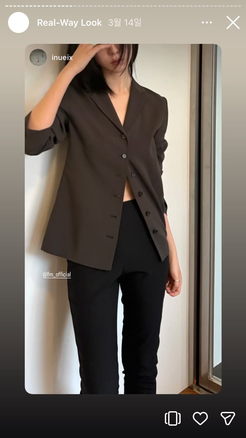 Lfm 블라우스 자켓 상품이미지1