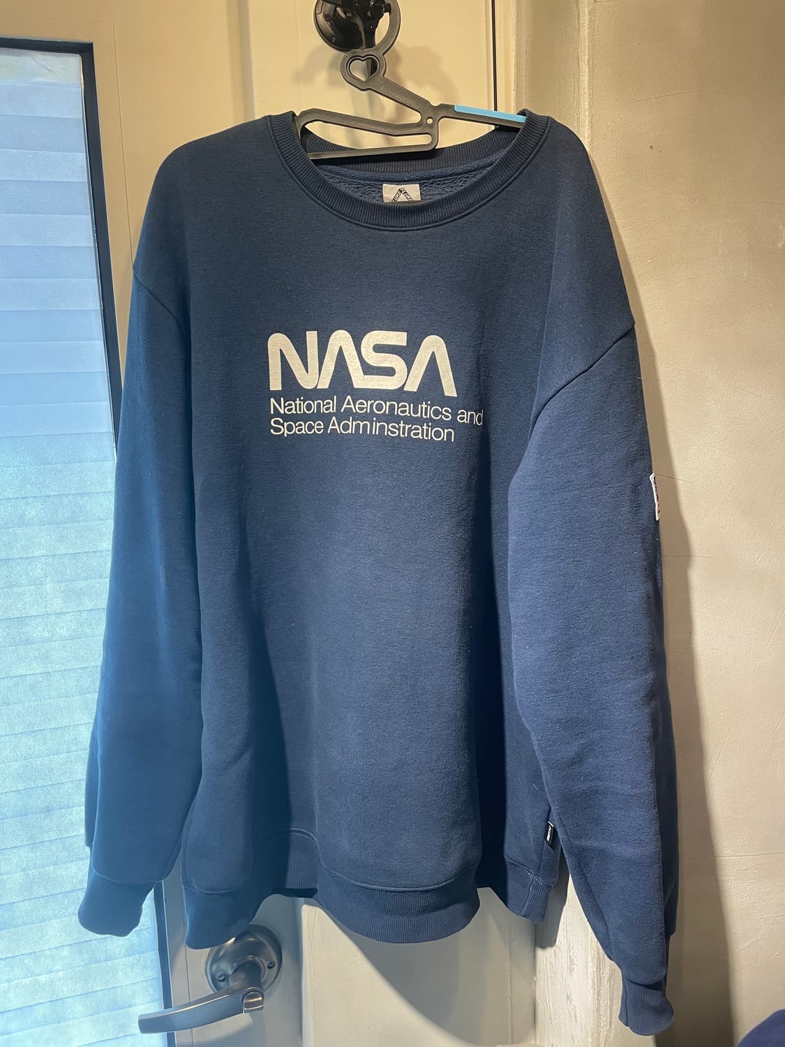 NASA 약기모 맨투맨 XXL 상품이미지1